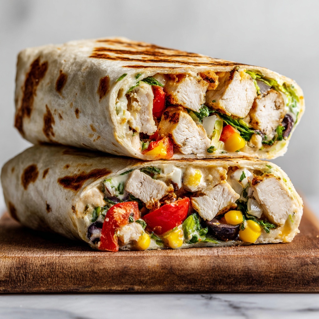 Southwest Chicken Wrap Recipe - Recipe Image