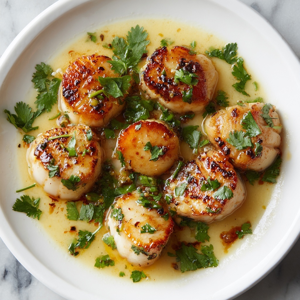 Spicy Coconut Curry Scallops Recipe - Recipe Image