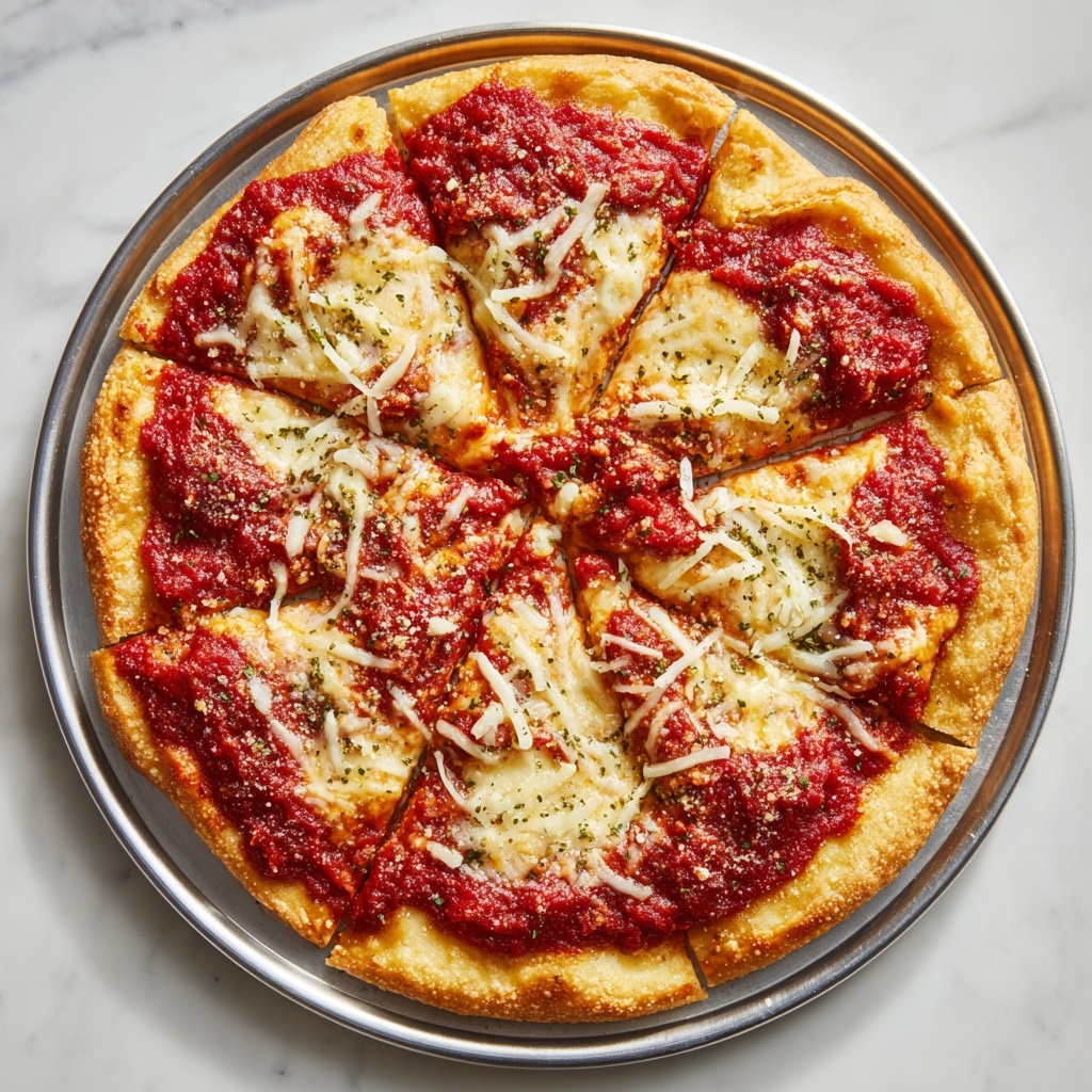 Low Carb Cheese Pizza Crust Recipe - Recipe Image