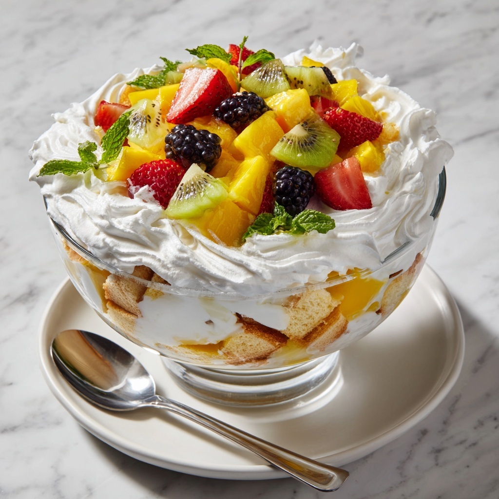 Bright and Refreshing Breakfast Fruit Salad Recipe - Recipe Image