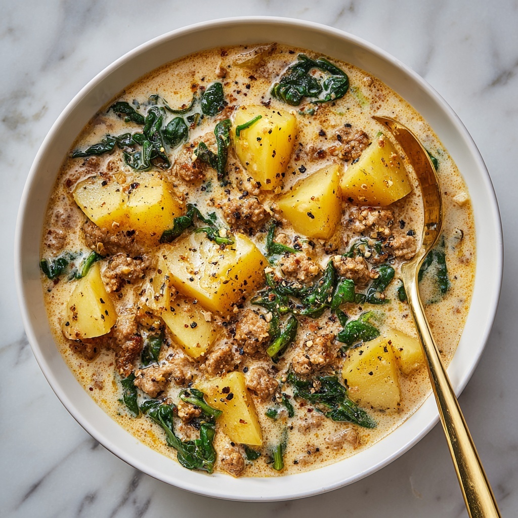 Sausage and Potato Soup Recipe - Recipe Image