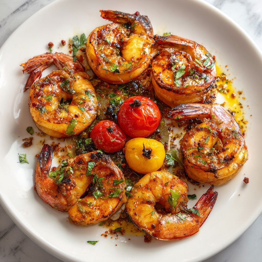 Jamaican Spicy 'Pepper' Shrimp Recipe - Recipe Image
