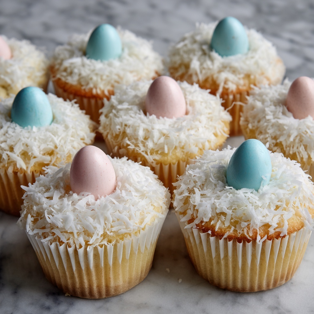 Mini Easter Cheesecakes Recipe - Recipe Image