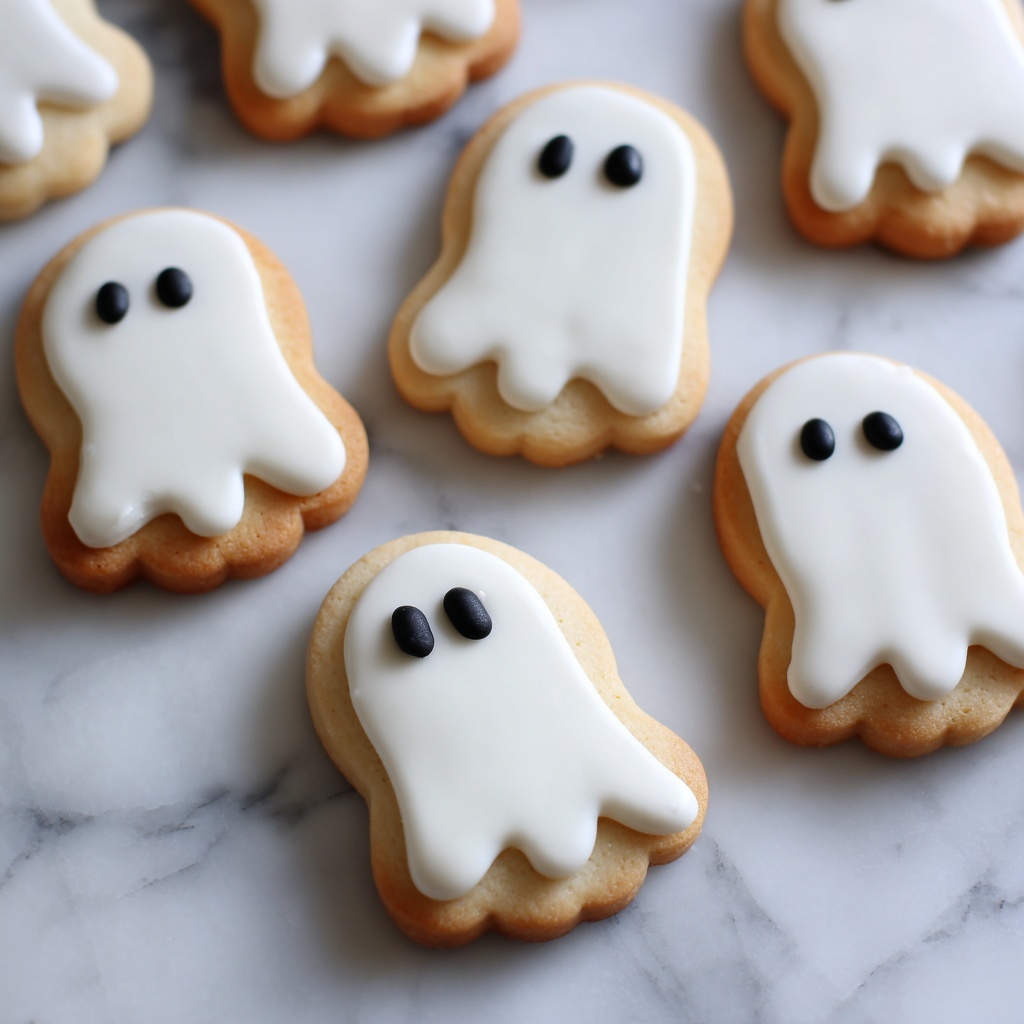 Nutter Butter Ghost Cookies Recipe - Recipe Image