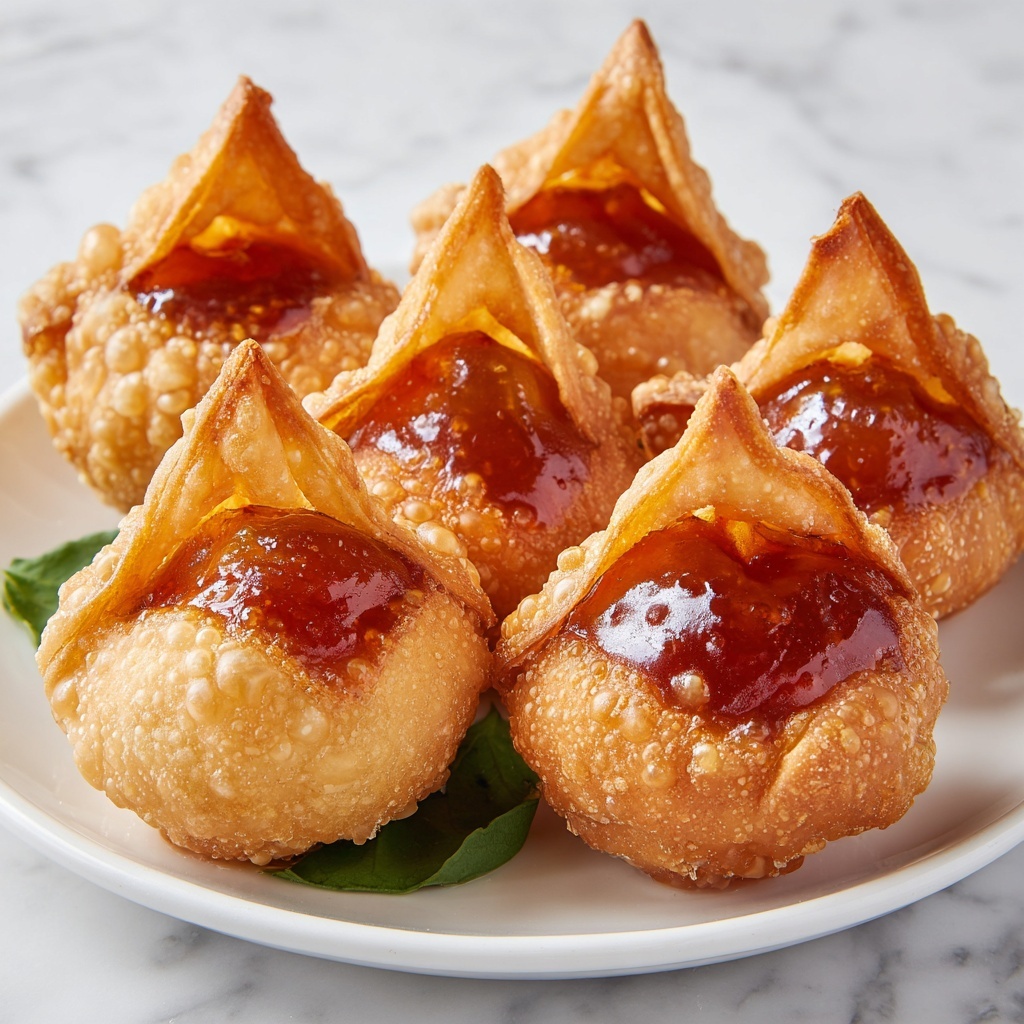 Deep-Fried Strawberry Cheesecake Wonton Bites Recipe - Recipe Image