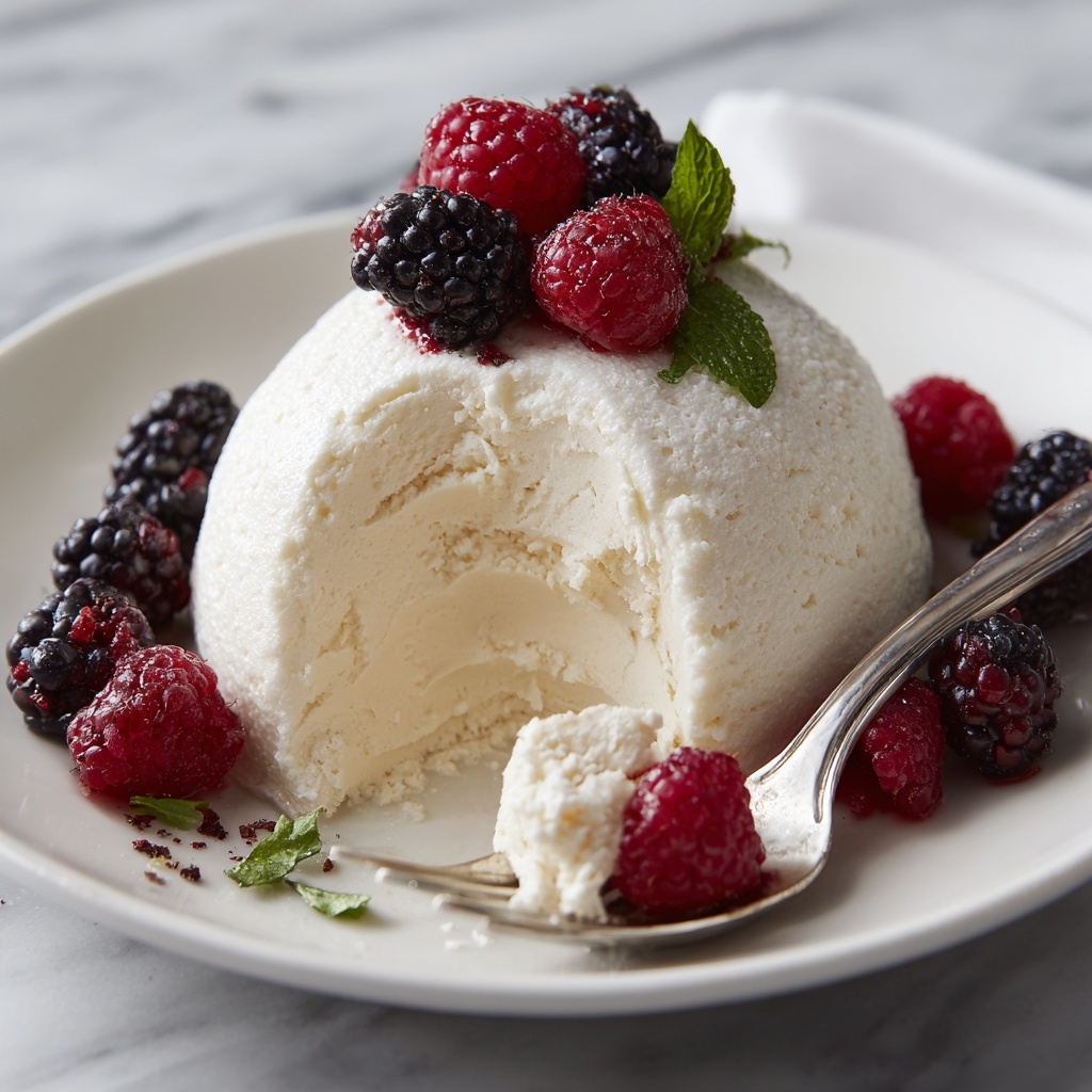 Bavarian Cream and Berries Recipe - Recipe Image