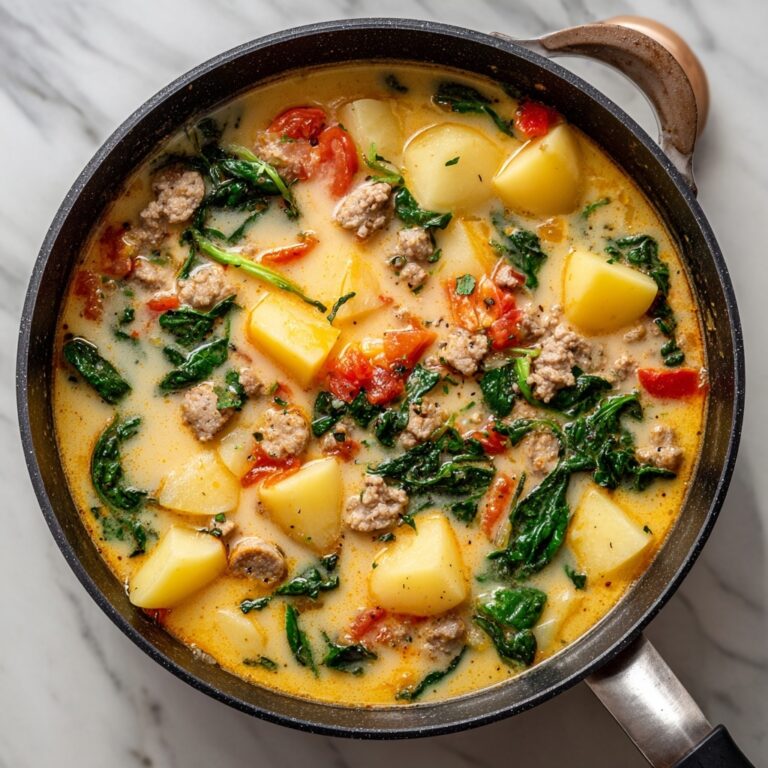 Sausage, Potato and Spinach Soup Recipe