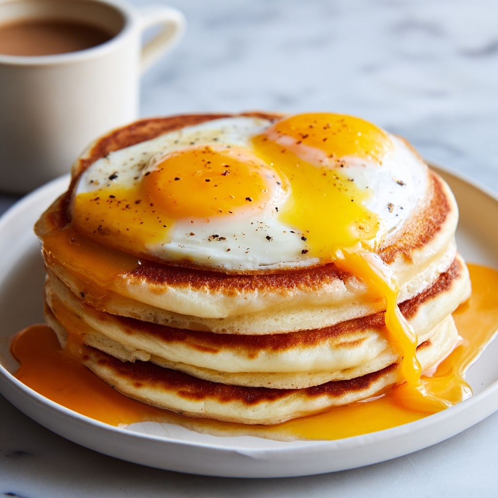 Classic Breakfast Eggy Crumpets Recipe - Recipe Image