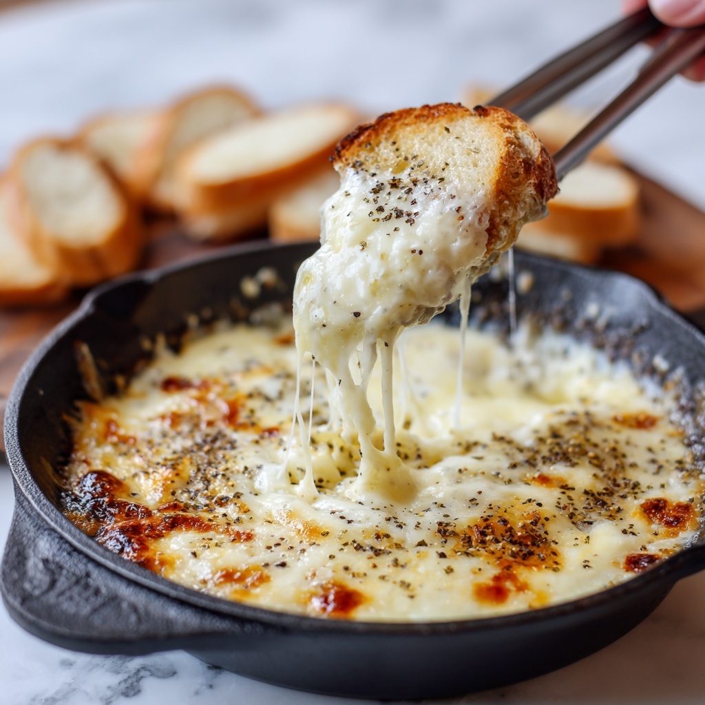 Classic Cheese Fondue Recipe - Recipe Image