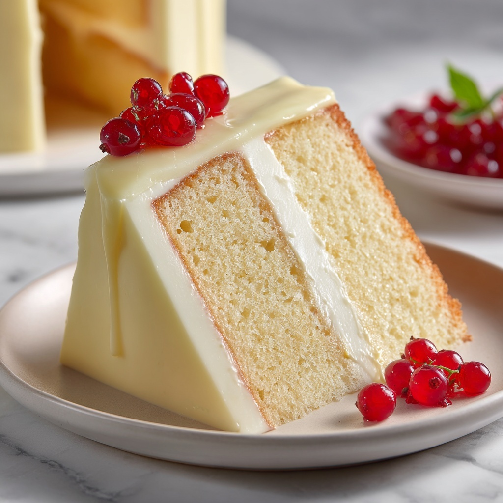 Delightful Vanilla Pudding Cake Recipe - Recipe Image