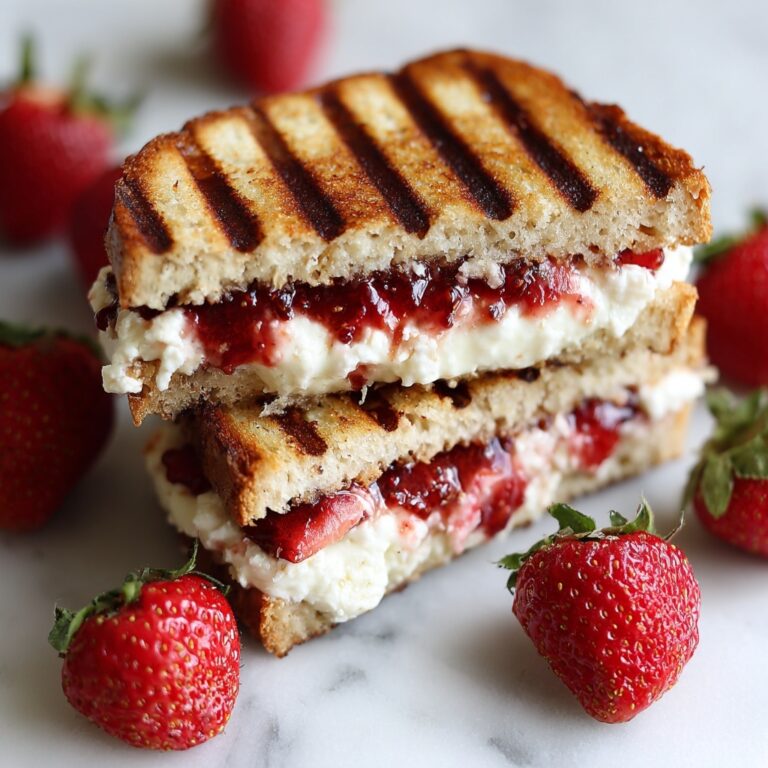 Strawberry Cheesecake Sandwiches Recipe