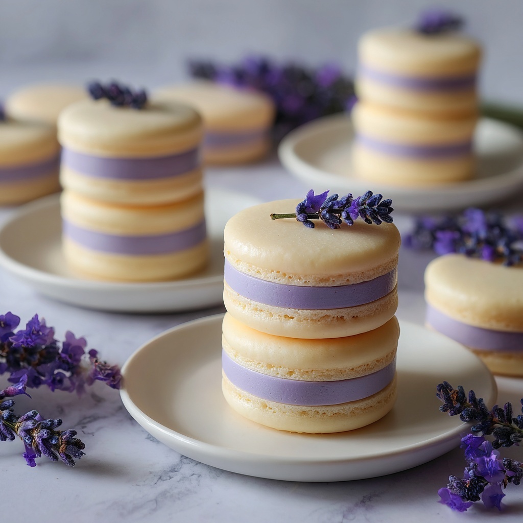Lemon Lavender Sandwich Cookies Recipe - Recipe Image