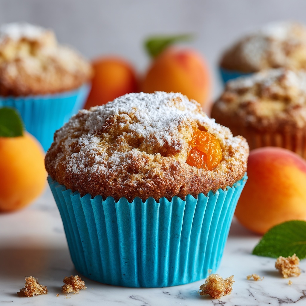 Vegan Peach Muffins: The Best Recipe for Summer Baking Recipe - Recipe Image