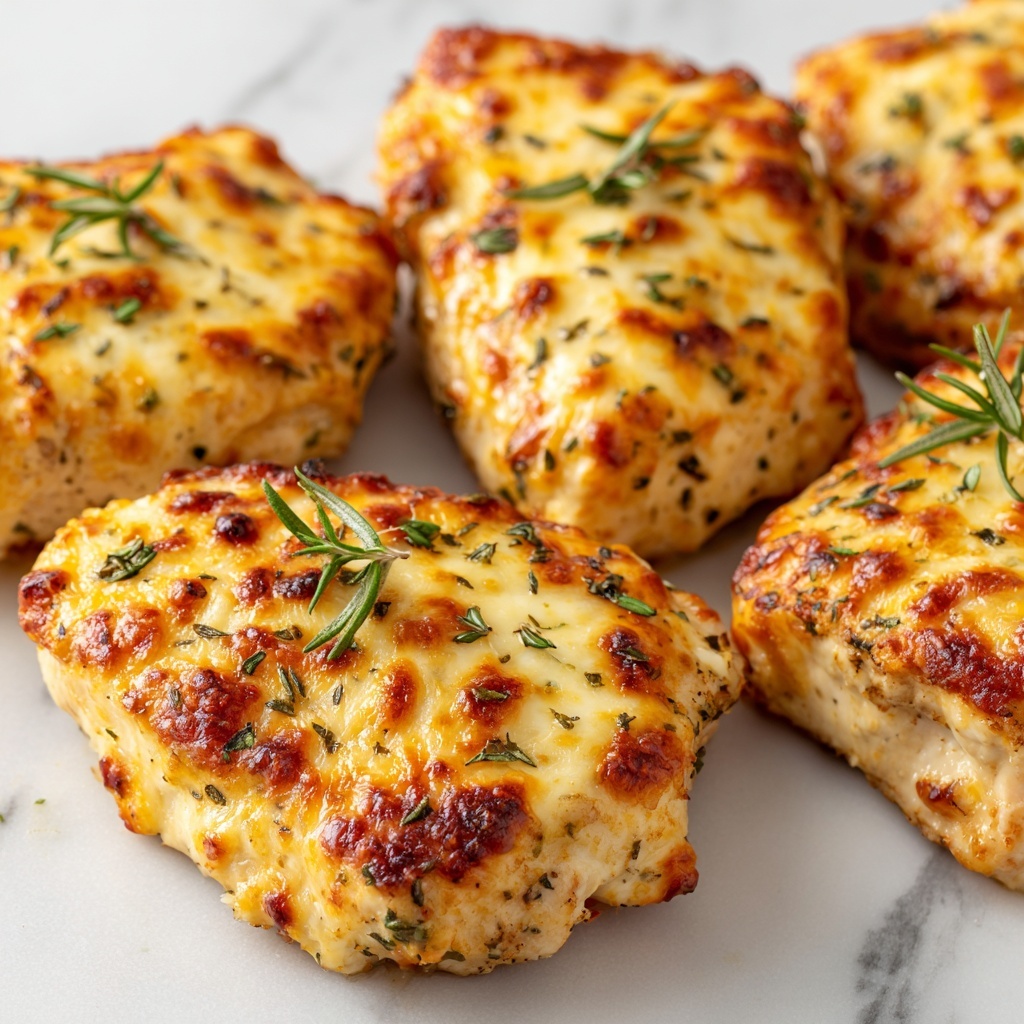 Cheesy Garlic Butter Chicken Recipe - Recipe Image