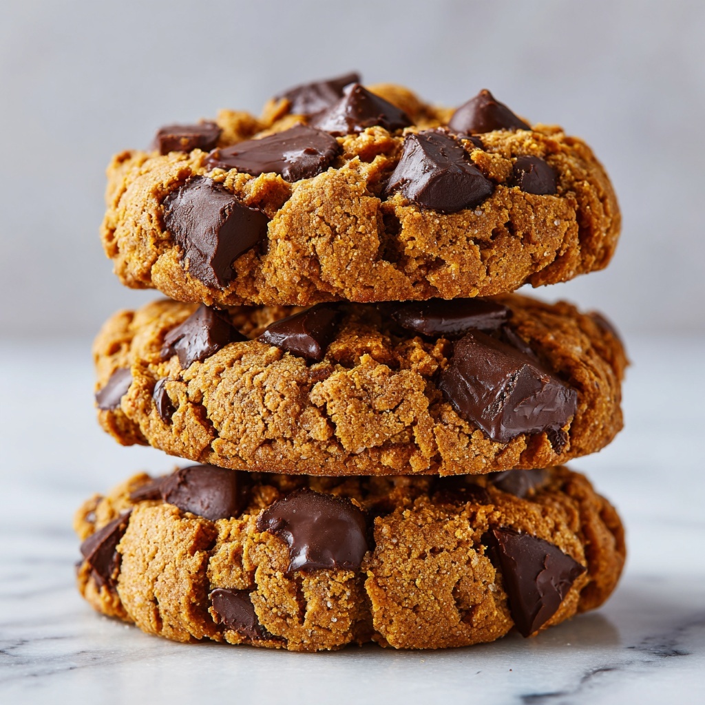 Nut-Free Vegan Tahini Chocolate Chip Cookies Recipe - Recipe Image