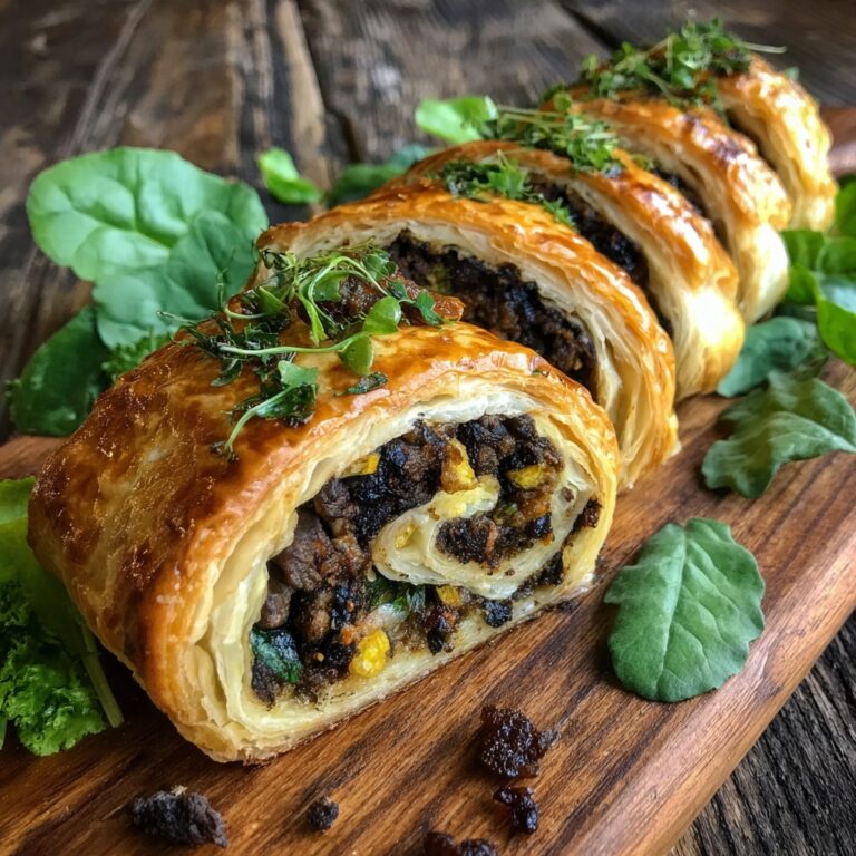 Individual Ground Beef Wellingtons Recipe