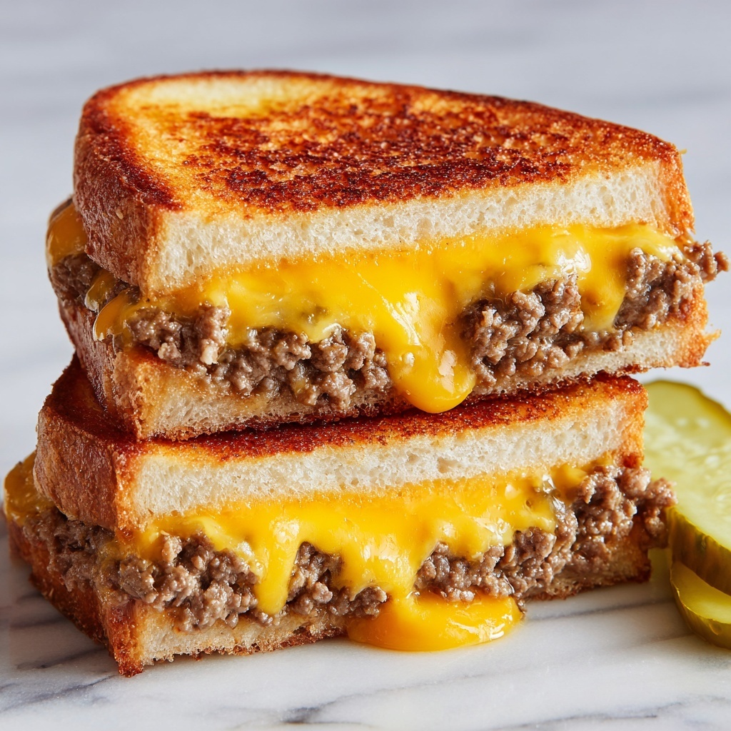 Grilled Cheese Sloppy Joes Recipe - Recipe Image