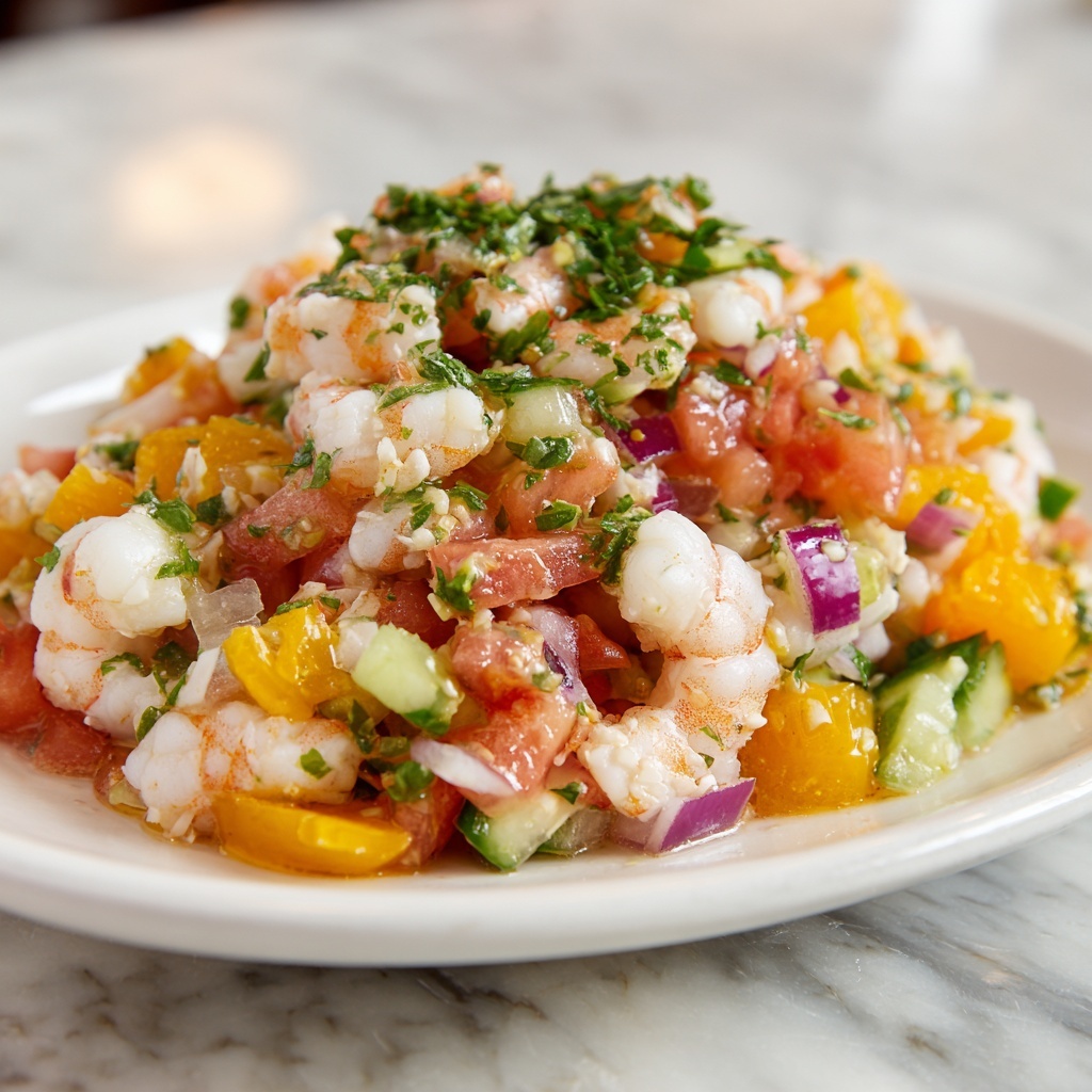 Avocado Salsa Shrimp Salad: An Incredible Ultimate Recipe - Recipe Image