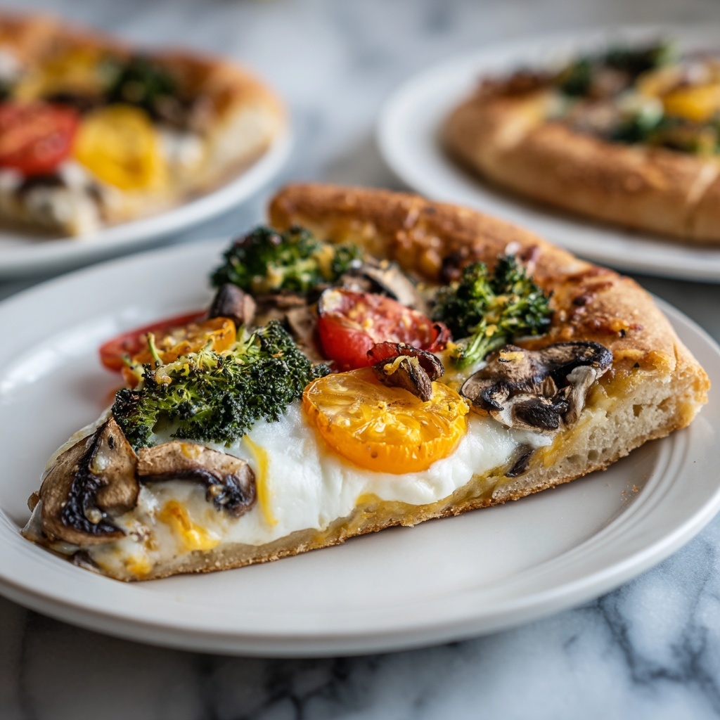 Veggie Pizza with Creamy Ranch Spread and Fresh Vegetables Recipe - Recipe Image