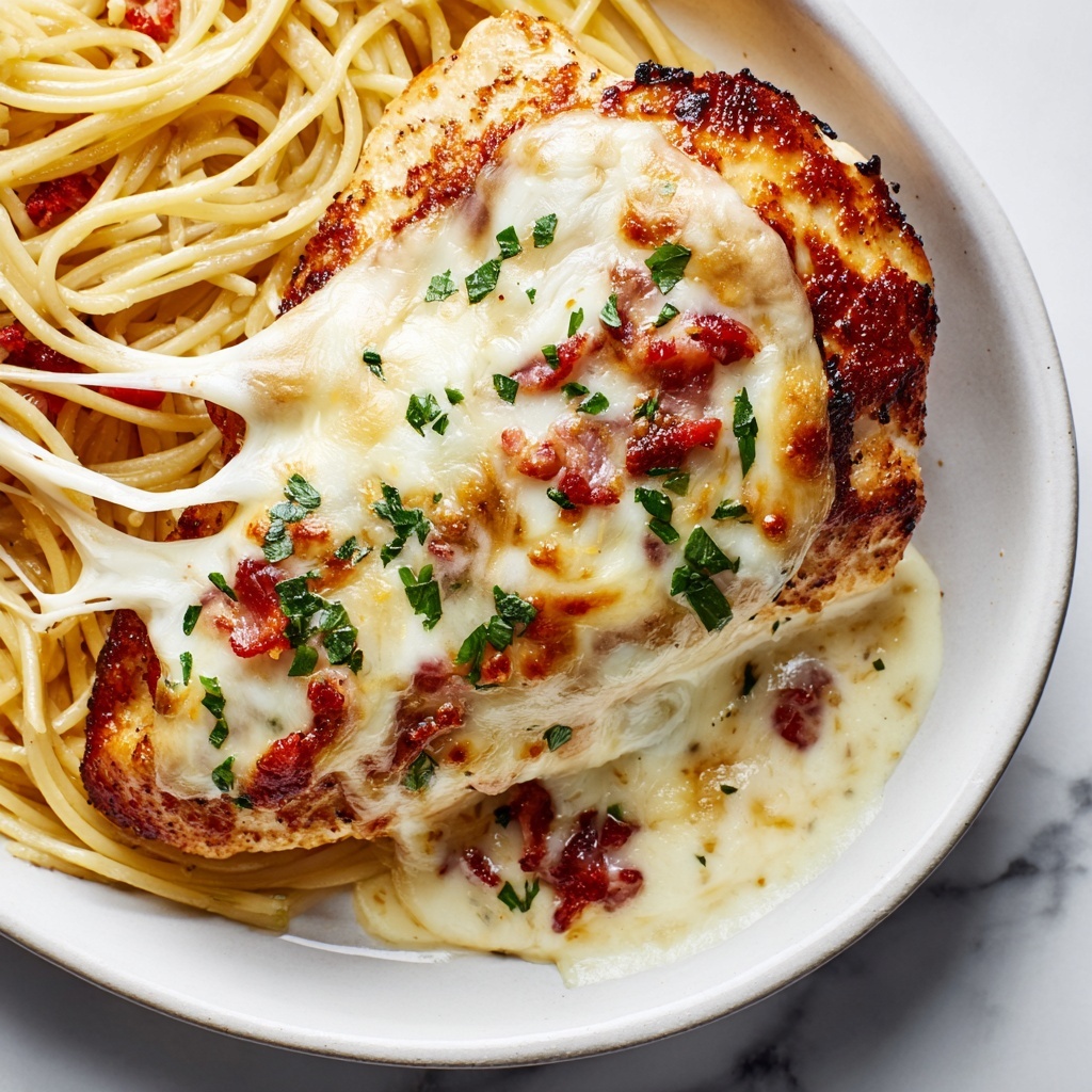 Cheesy Chicken Spaghetti Recipe - Recipe Image