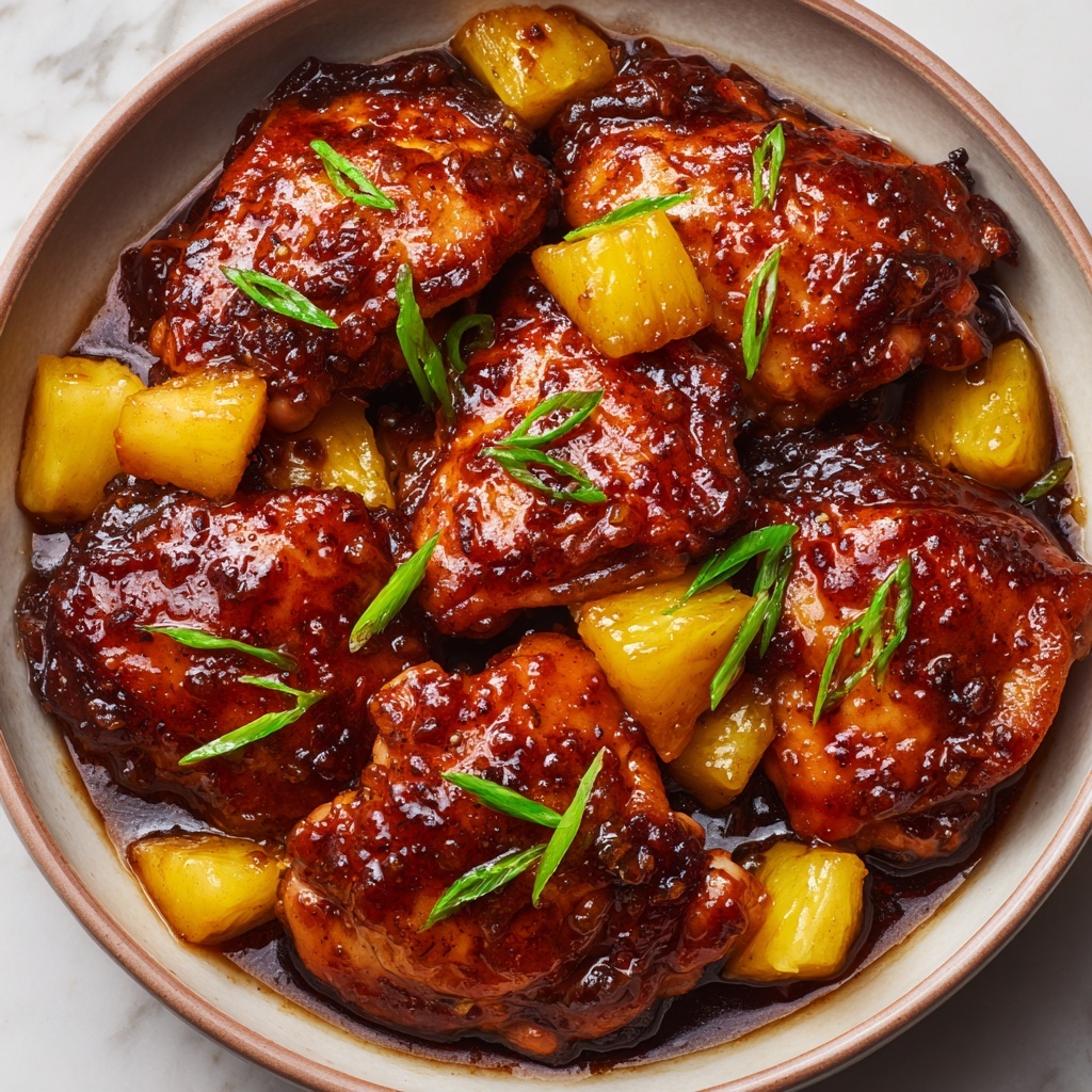 Sweet Hawaiian Crockpot Chicken Recipe - Recipe Image