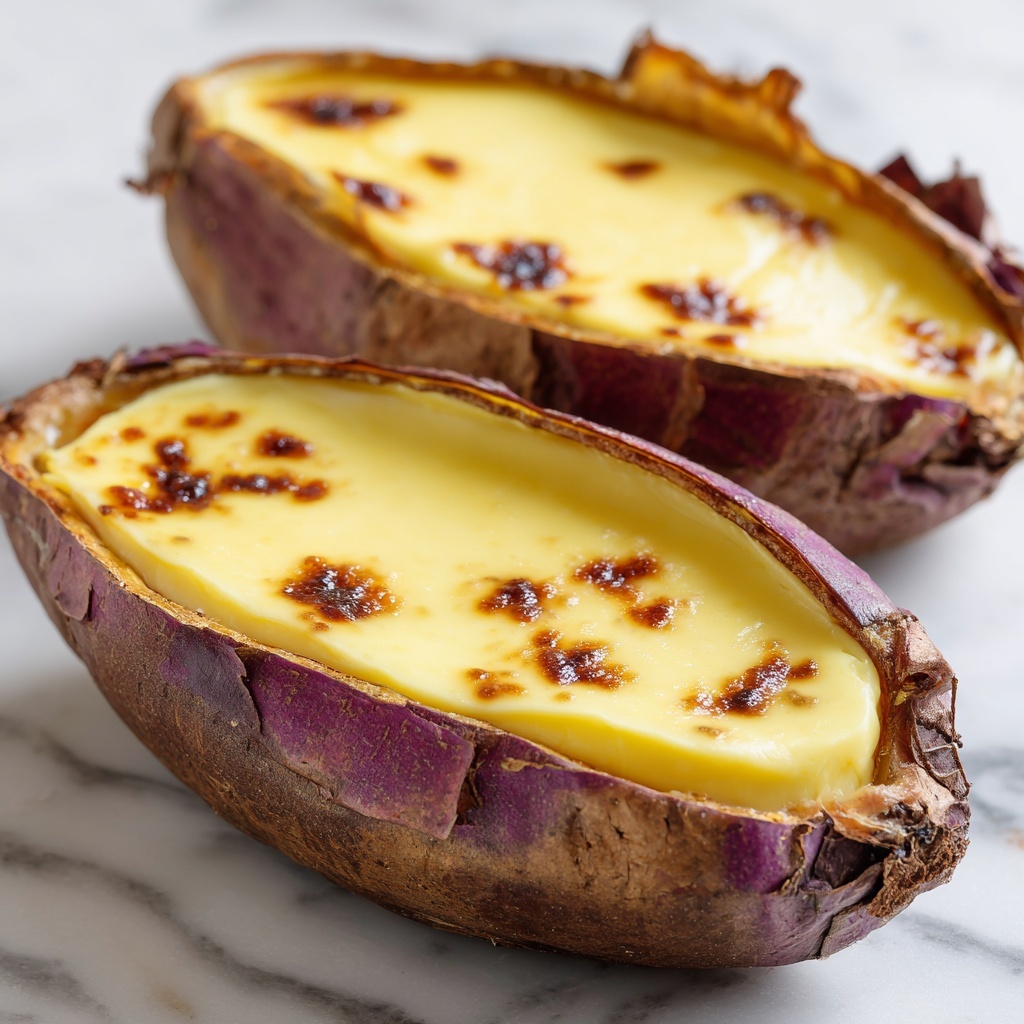 Japanese Sweet Potato Creme Brulee Recipe - Recipe Image