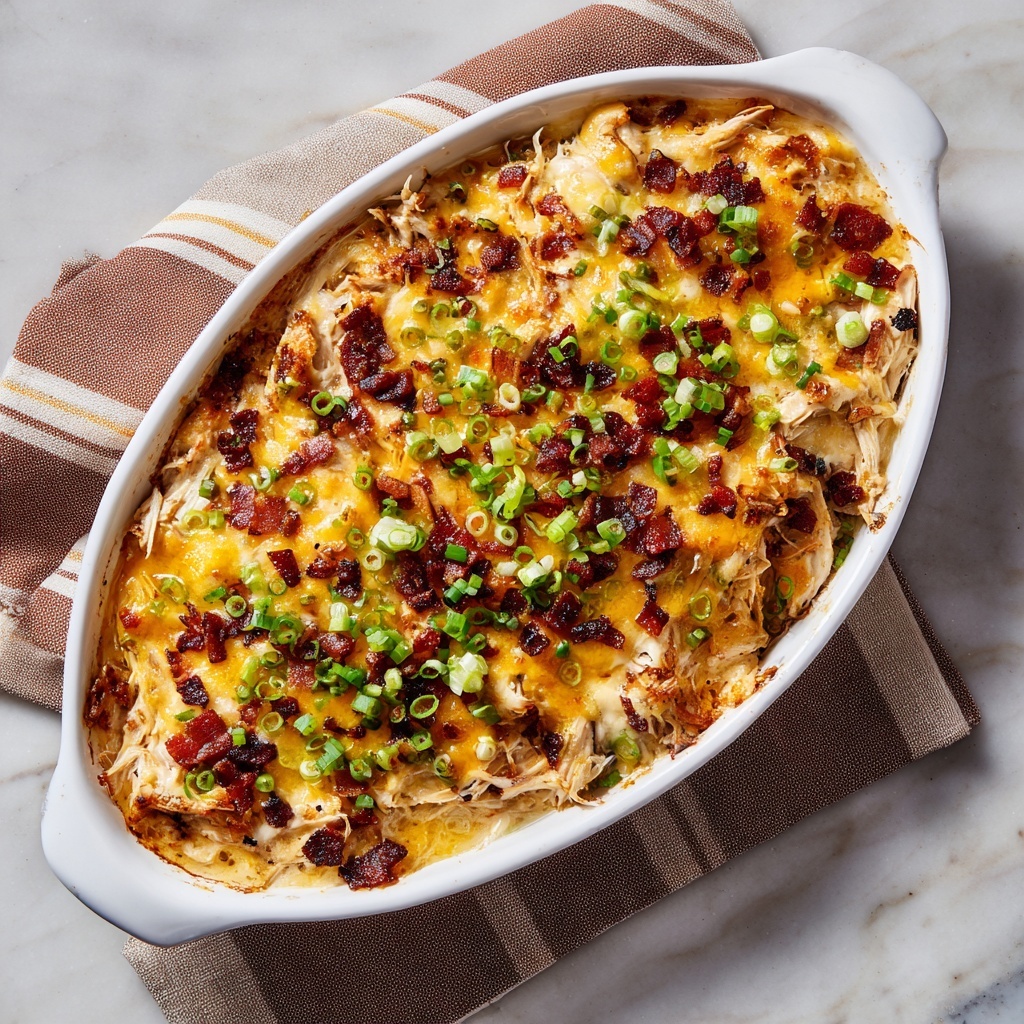 Easy Low Carb Chicken Casserole Recipe - Recipe Image