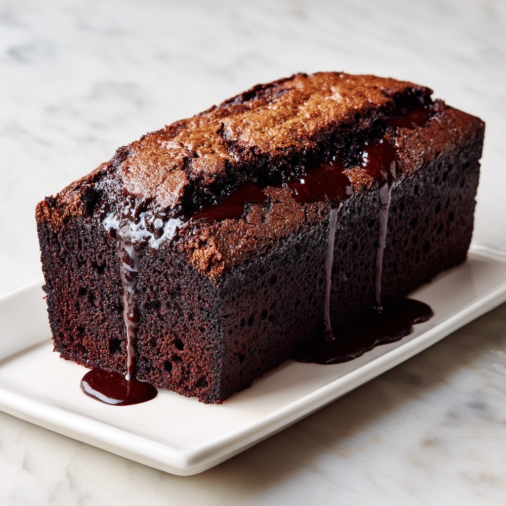 Hot Fudge Brownie Bread Recipe - Recipe Image