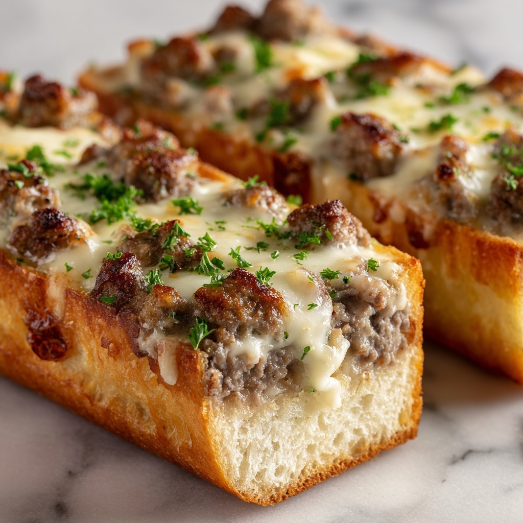 Sausage and Cheese Bread Recipe - Recipe Image