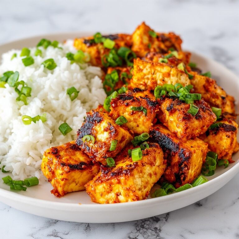 Baked Crispy Peanut Tofu Recipe