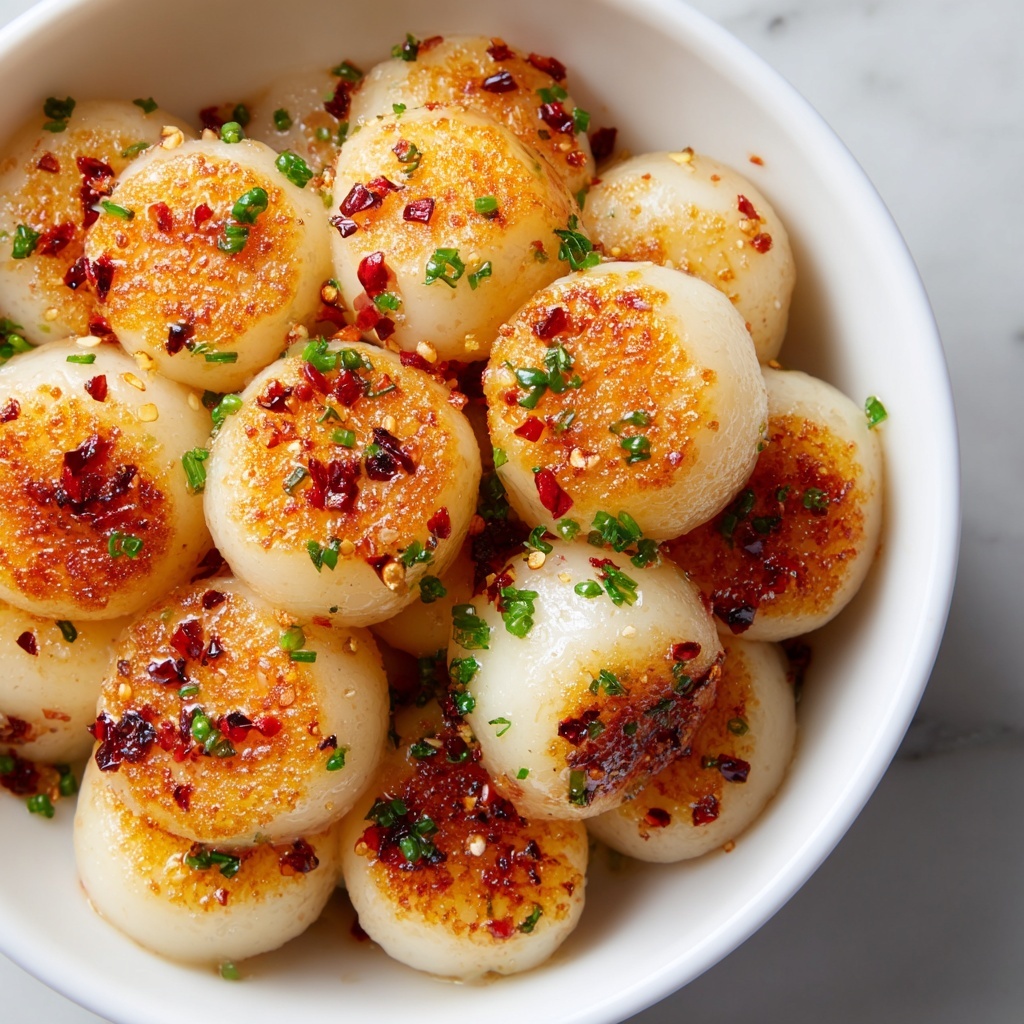 Chilli Stuffed Garlic Dough Balls Recipe - Recipe Image