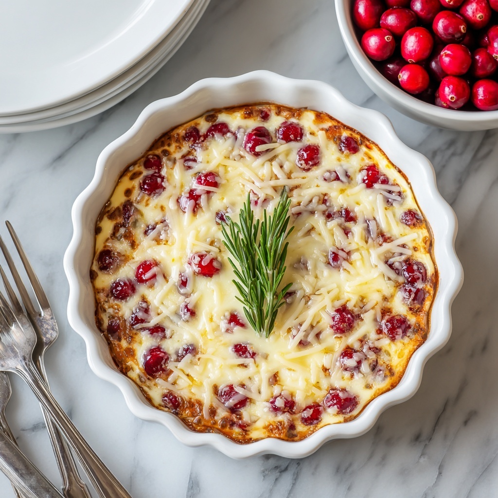 Baked Cranberry Cream Cheese Dip Recipe - Recipe Image