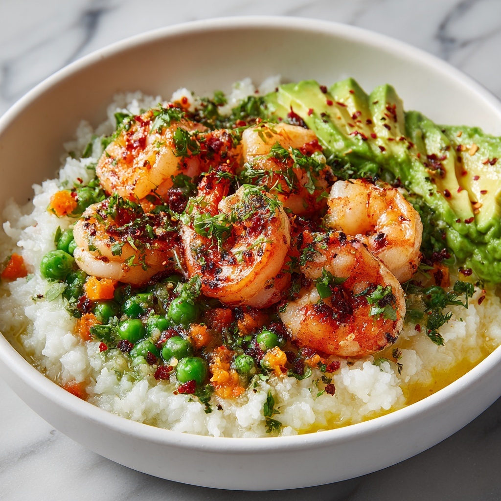 Zesty Shrimp and Rice Delight Bowls Recipe - Recipe Image
