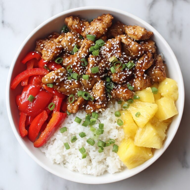 Hoisin Chicken Rice Bowl Recipe