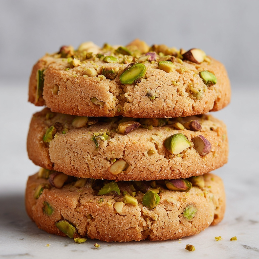 Salted Honey Pistachio Cookies Recipe - Recipe Image