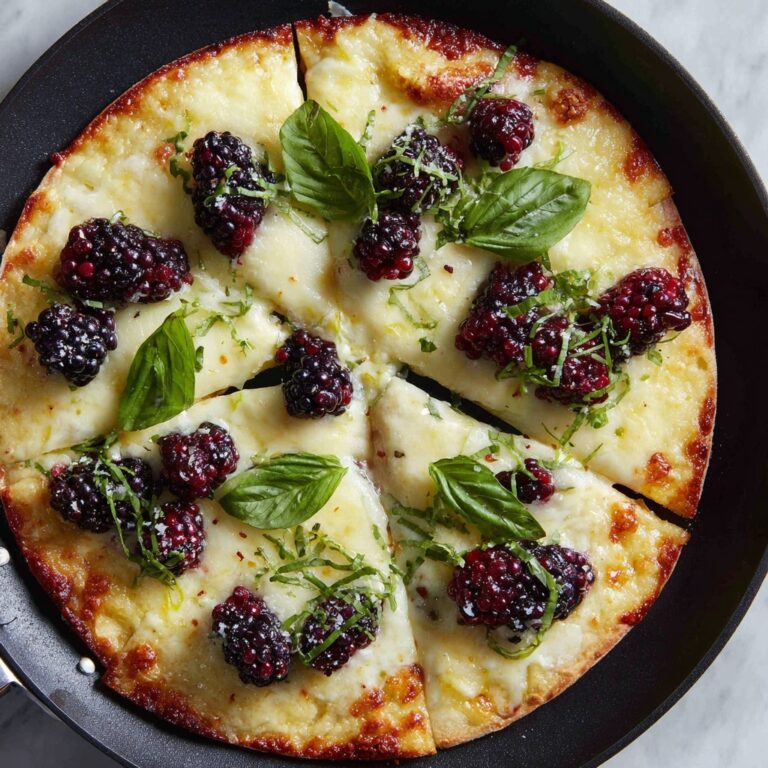 Blackberry Basil Pizza: A Unique Twist on Classic Flavors Recipe