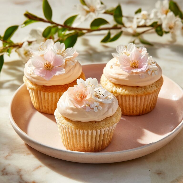 Cherry Blossom Cupcakes Recipe