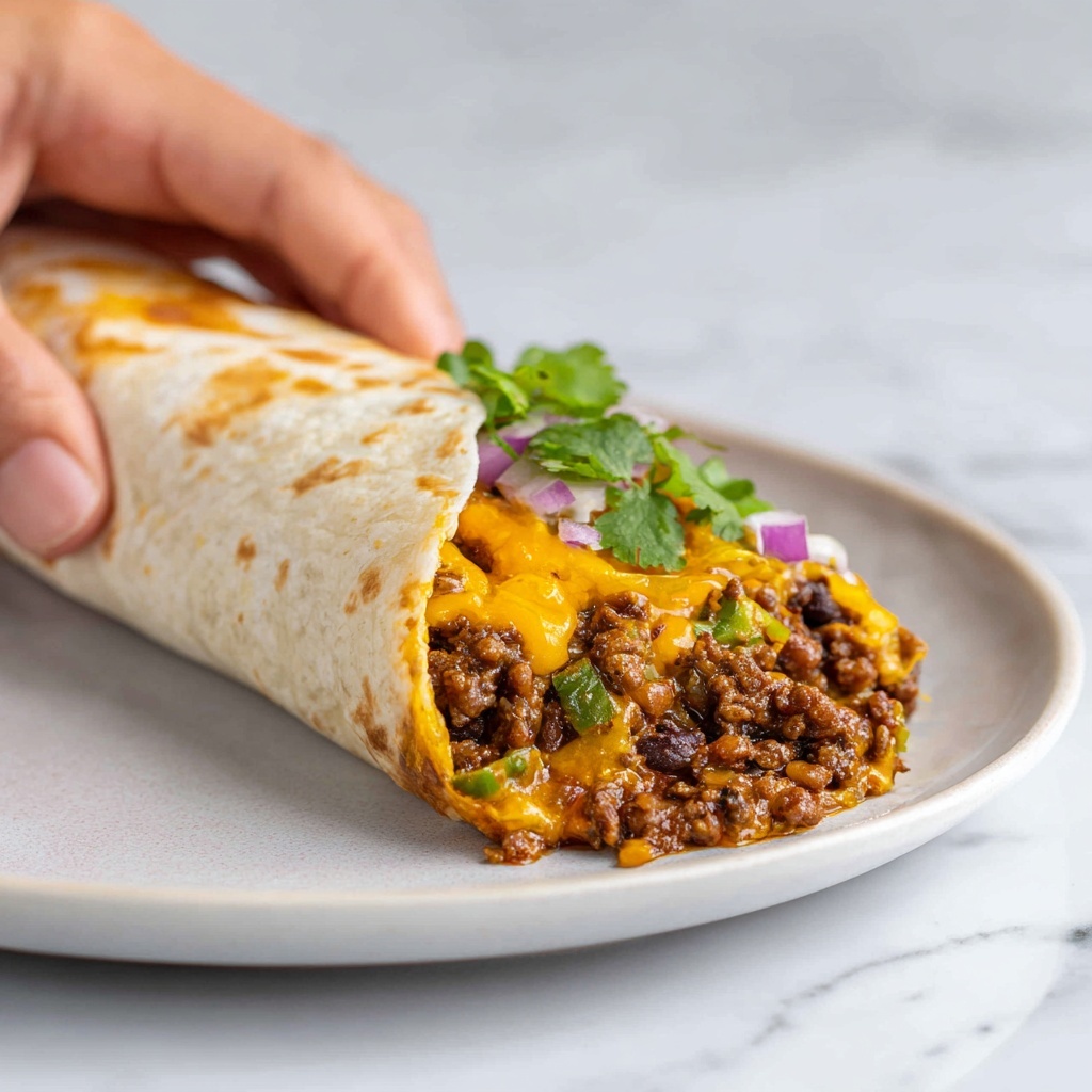 Homemade Taco Bell Enchirito Recipe - Recipe Image