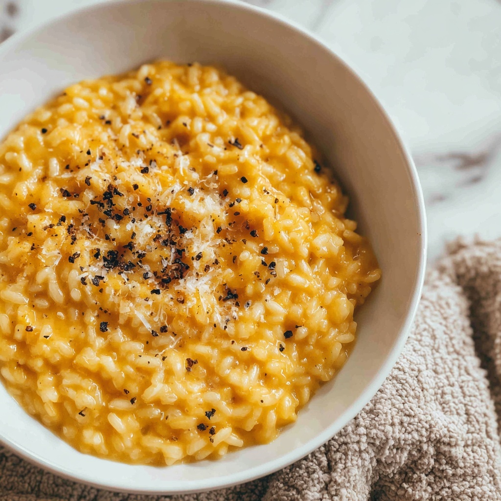 Creamy Pumpkin Risotto Recipe - Recipe Image