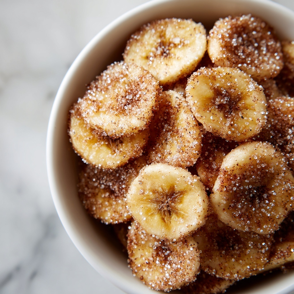Cinnamon-Sugar Air Fryer Banana Chips Recipe - Recipe Image