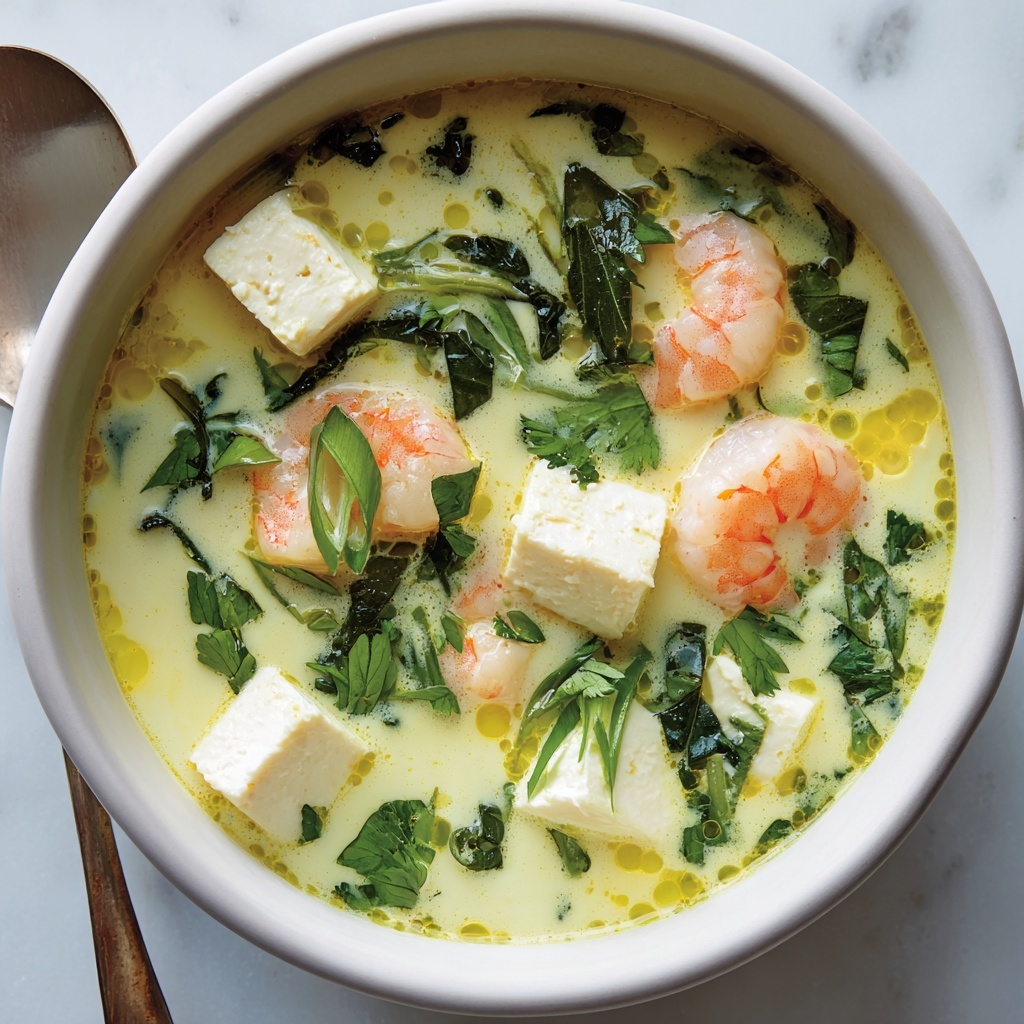 Thai Coconut Chicken Soup Recipe - Recipe Image