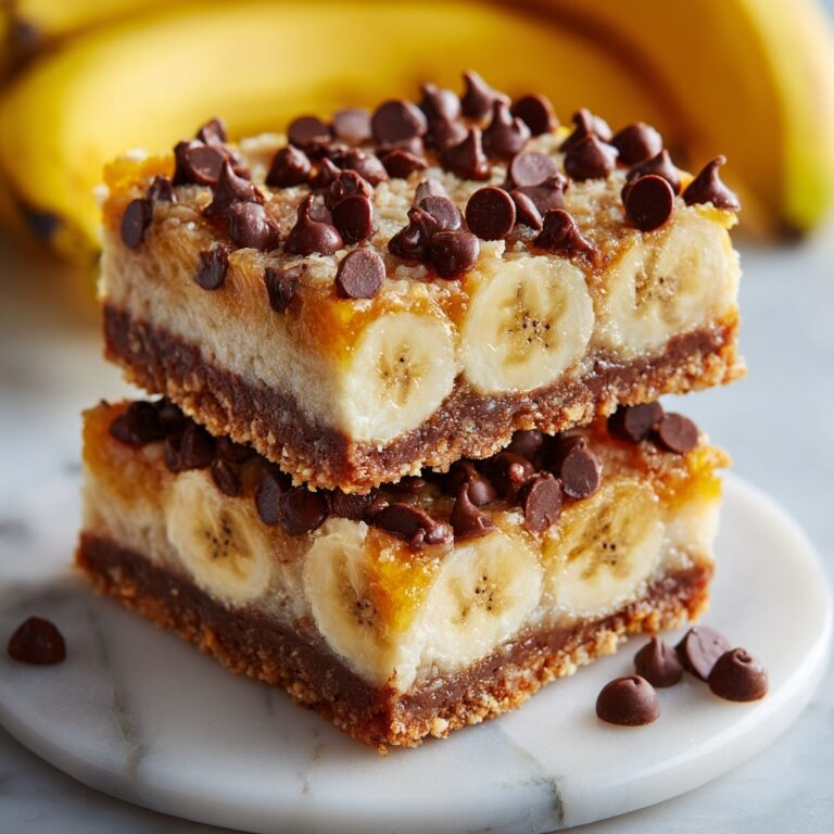 Chocolate Chip Banana Bars Recipe
