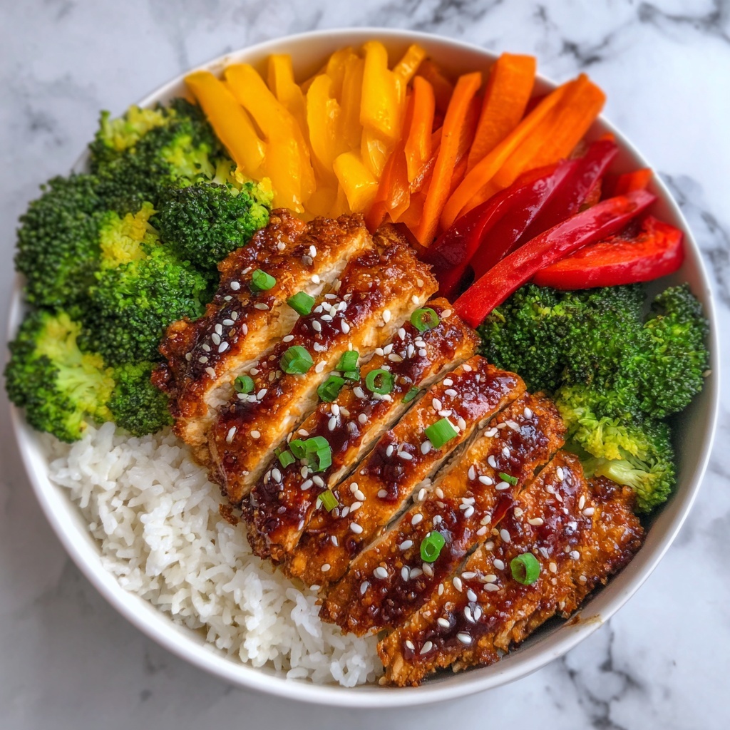 Teriyaki Chicken Bowls Recipe - Recipe Image
