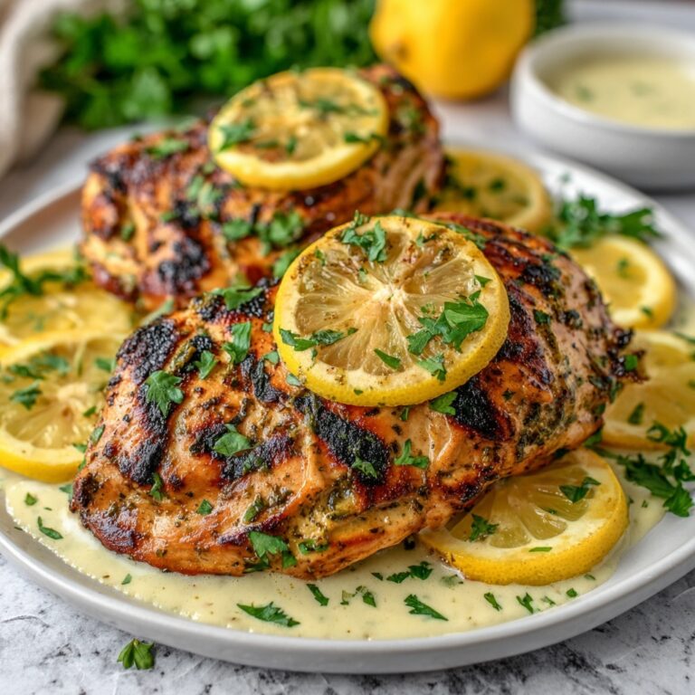 Zesty Grilled Lemon Chicken Breast Recipe