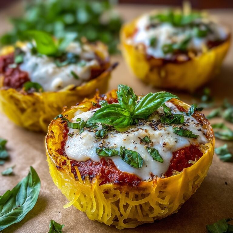 Spaghetti Squash Lasagna Cups Recipe