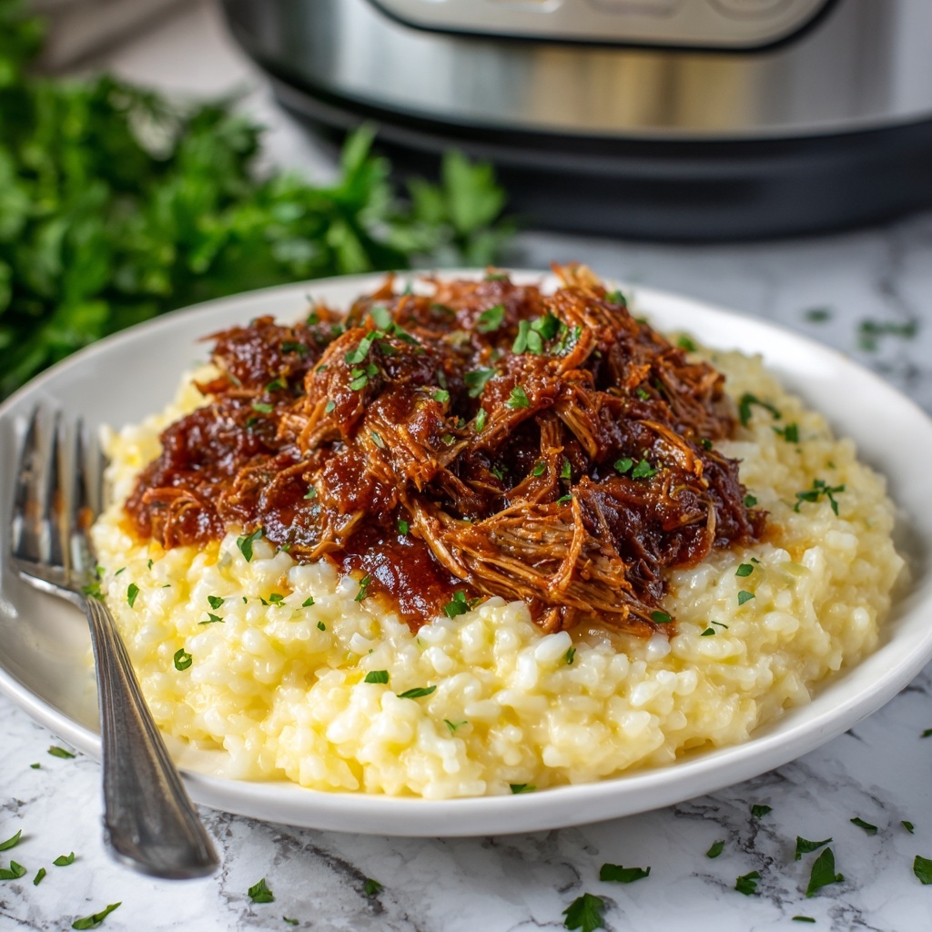 Italian Pot Roast & Parmesan Risotto Recipe - Recipe Image