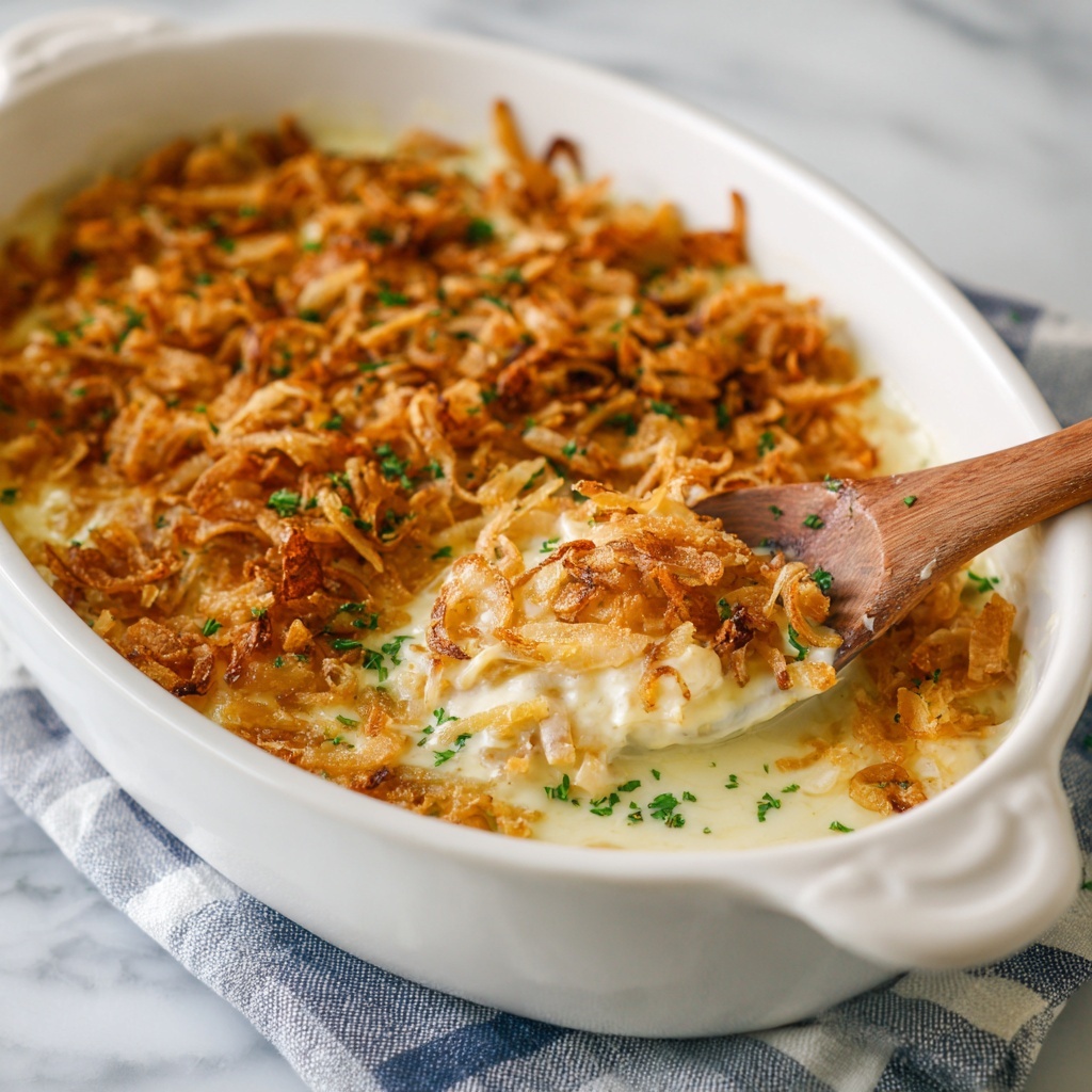 French Onion Chicken Casserole Recipe - Recipe Image