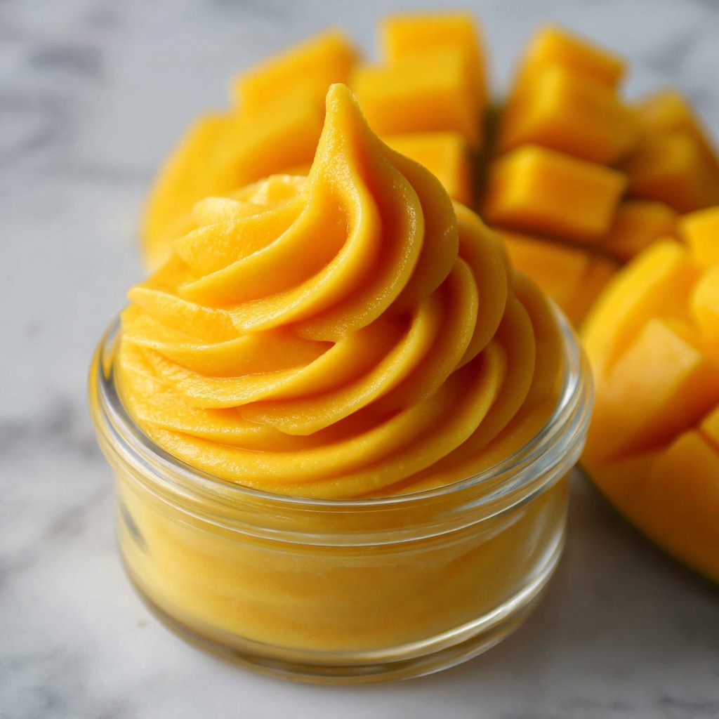 Easy Vegan Mango Curd Recipe - Recipe Image