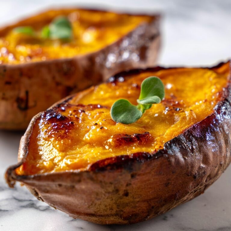 Air Fryer Baked Sweet Potatoes Recipe