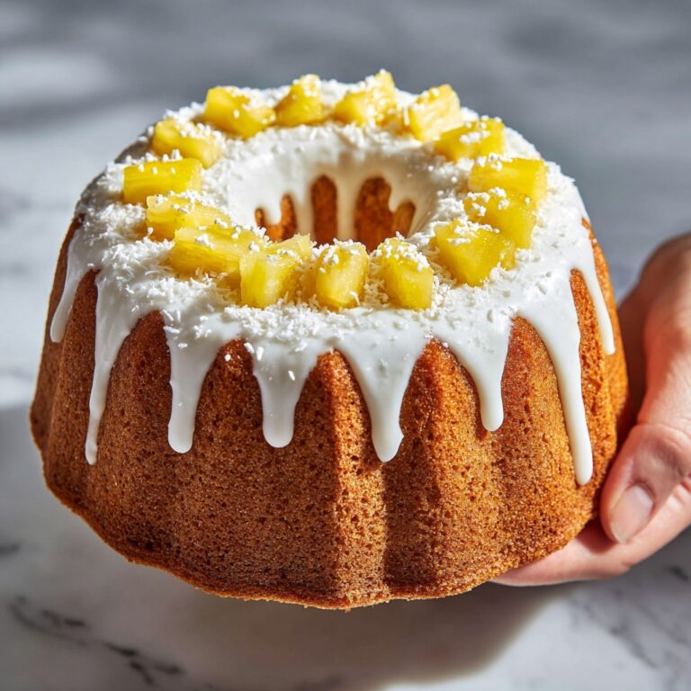 Pina Colada Pound Cake Recipe